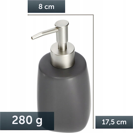 Kadax Dispenser Κεραμικό Γκρι 400ml