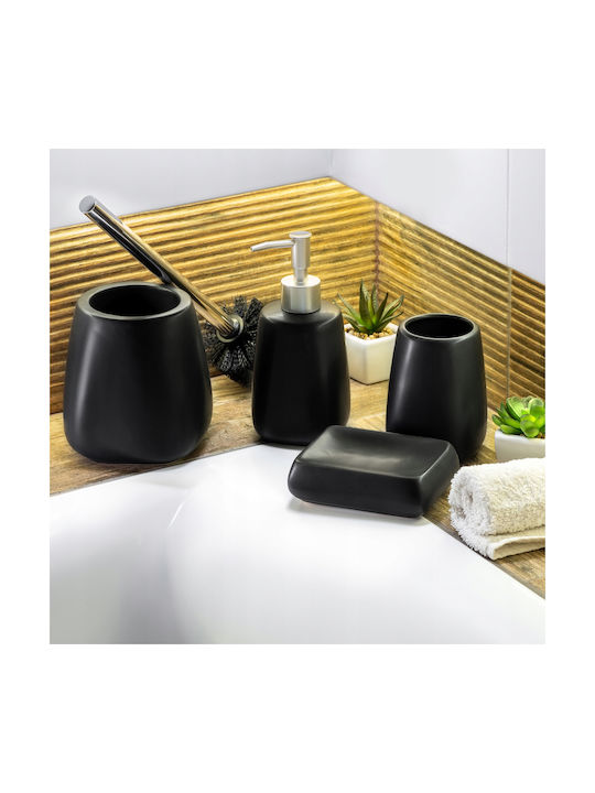 Kadax Dispenser Bucătărie Ceramică Negru 400ml