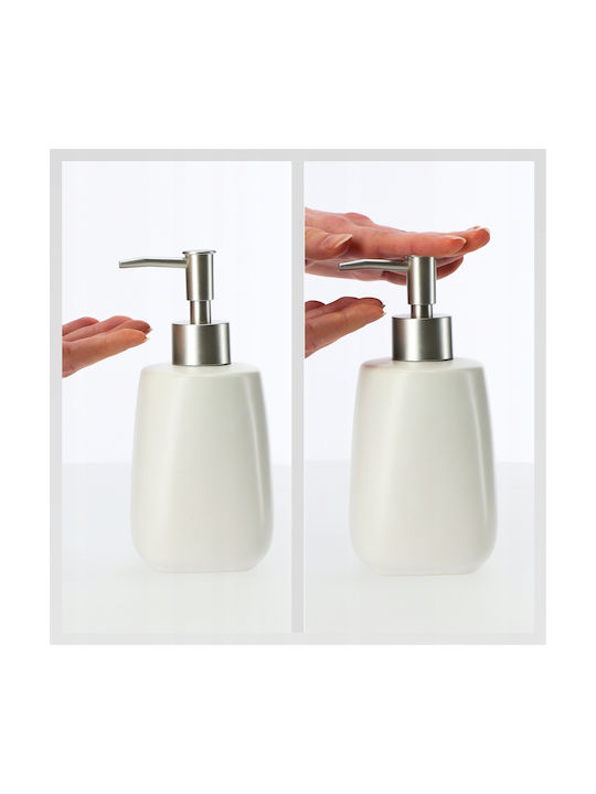 Kadax Dispenser Κουζίνας Κεραμικό Λευκό 400ml