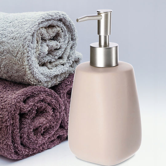 Kadax Ceramic Beige Dispenser 400ml
