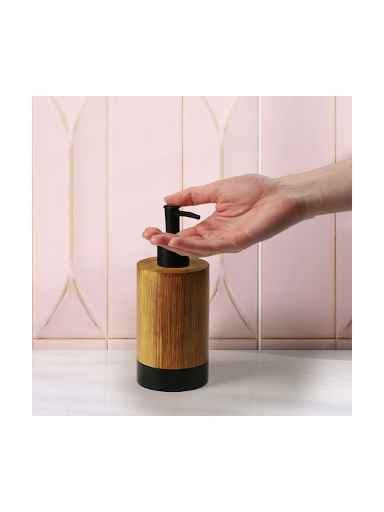 Kadax Dispenser Ξύλινο Μαύρο 350ml