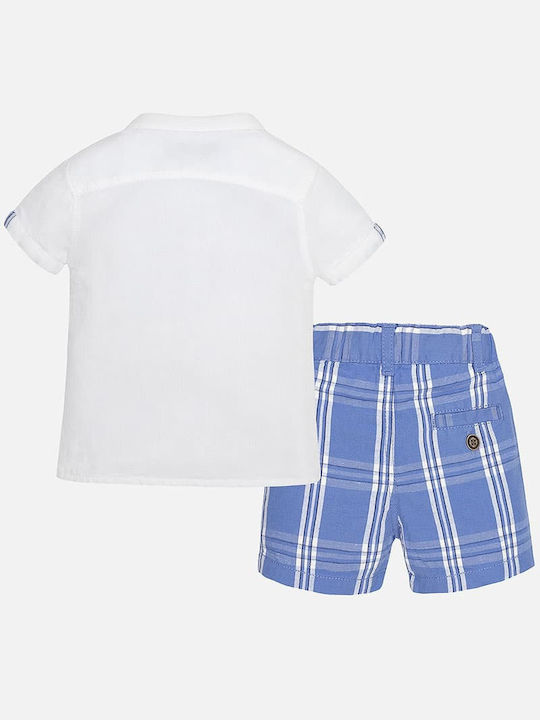 Mayoral Kids Set with Shorts Summer 2pcs White