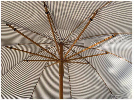 Hupa Roxy Beach Umbrella Diameter 2m with Air Vent Stripes