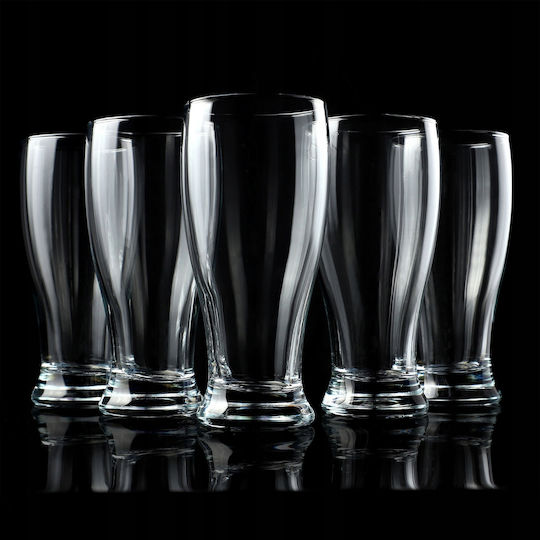 Kadax Set de pahare pentru bere din Sticlă 565ml 6buc