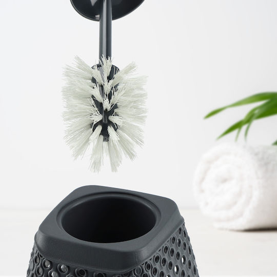 Kadax Kunststoff Badezimmer Toilettenbürste Gray