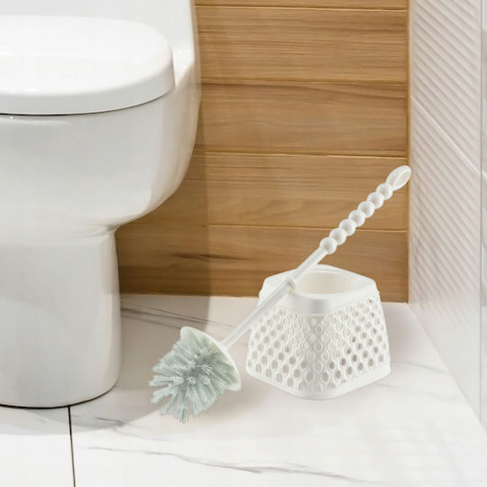 Kadax Kunststoff Badezimmer Toilettenbürste Weiß