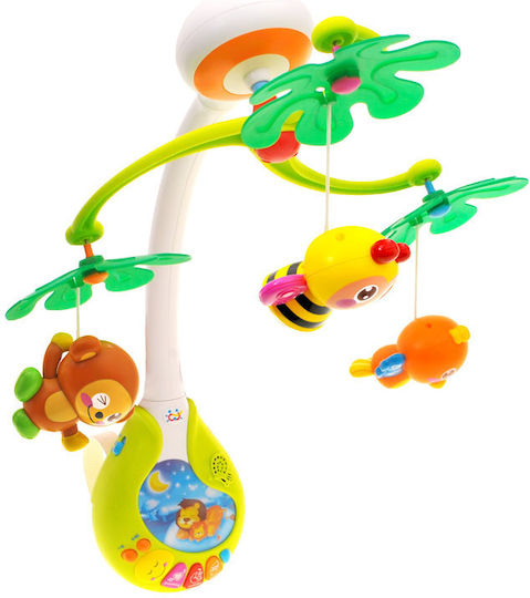Hola Toys Μόμπιλε Κούνιας με Μουσική για Νεογέννητα