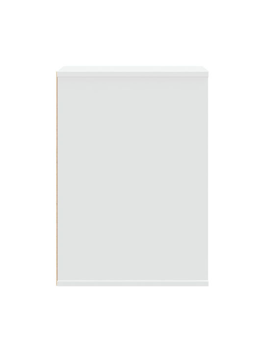 Comoda pentru Dormitor cu 3 sertare Albă 40x41x58buc