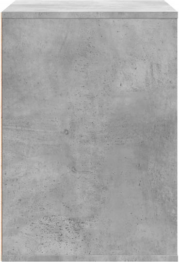 Comoda pentru Dormitor cu 3 sertare Gri 80x41x58buc