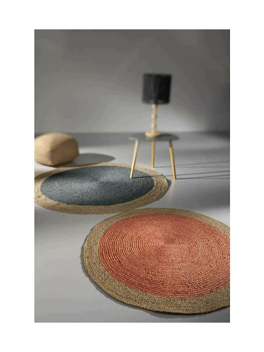 Guy Laroche Romeo Rug Round Summer from Jute Coral