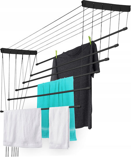 Kadax Wall Clothes Drying Rack with Hanging Length 3m