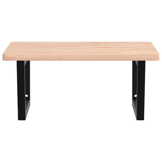 vidaXL Waschtisch ohne Waschbecken L60xB60xH2.5cm Beech