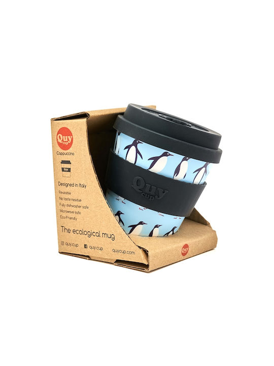 QuyCup Heat Change Mug Blue 250ml