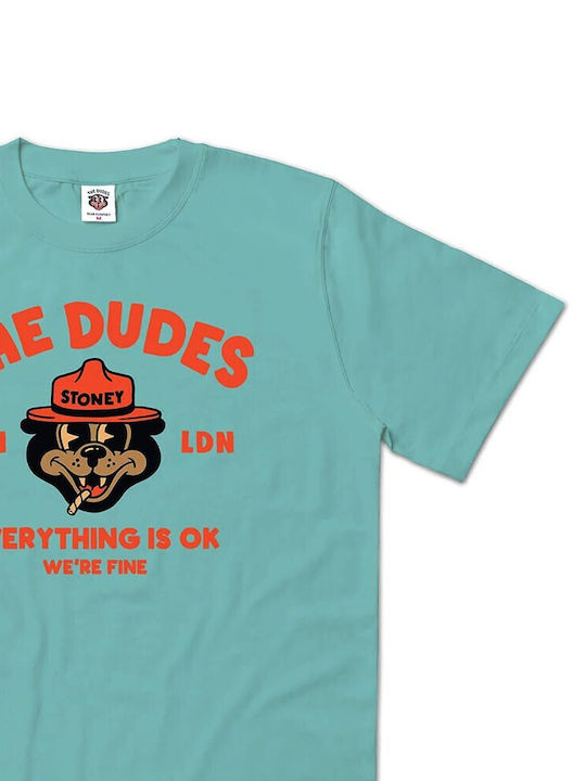 The Dudes Dudes Ανδρικό T-shirt Κοντομάνικο Πράσινο