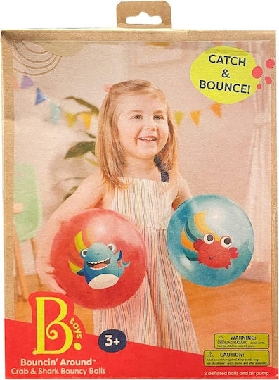 Battat Bouncing Balls Set Детска Аеробика Пъстра 22см.