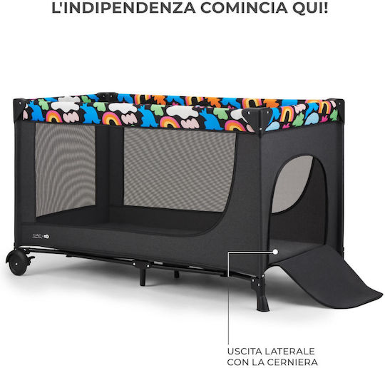 Kinderkraft Joy 2 Laufstall Happy Shapes 125x62cm