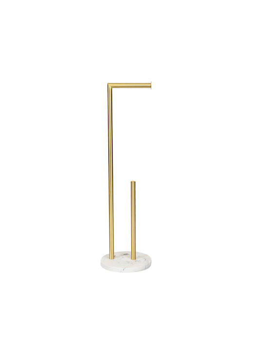 Homla Boden Papierhalter Keramik Gold
