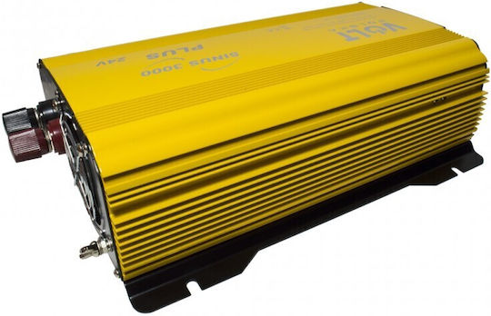 Volt Polska Inverter für Autos Modifizierte Sinuswelle 1500W zur Umwandlung von 12V DC in 230V AC