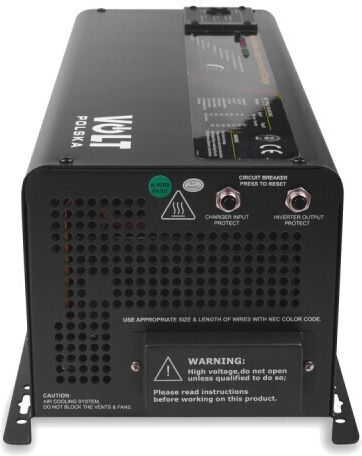Volt Polska Invertor Auto 3000W pentru Convertirea 12V DC în 220V AC
