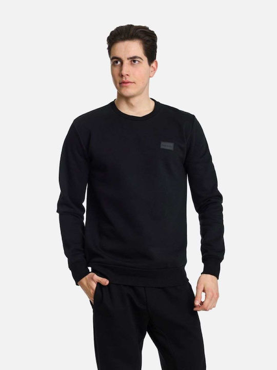 Paco & Co Herren Sweatshirt Schwarz