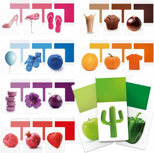 Headu Let's Learn Colors Montessori Joc Educațional de Cunoștințe pentru 2-5 Ani
