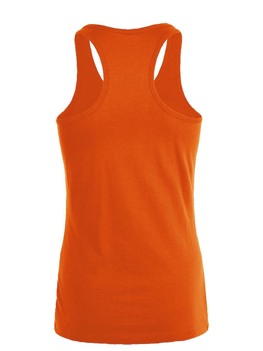 Sol's Women's Sleeveless Promotional Blouse Orange