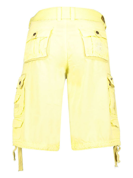 Geographical Norway Men's Shorts Jeans Yellow