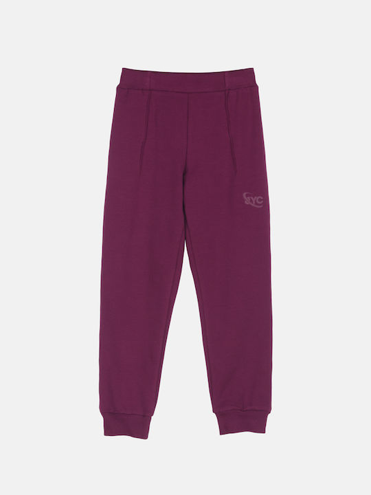 Joyce Kinder Sweatpants Set - Jogginganzug Lila