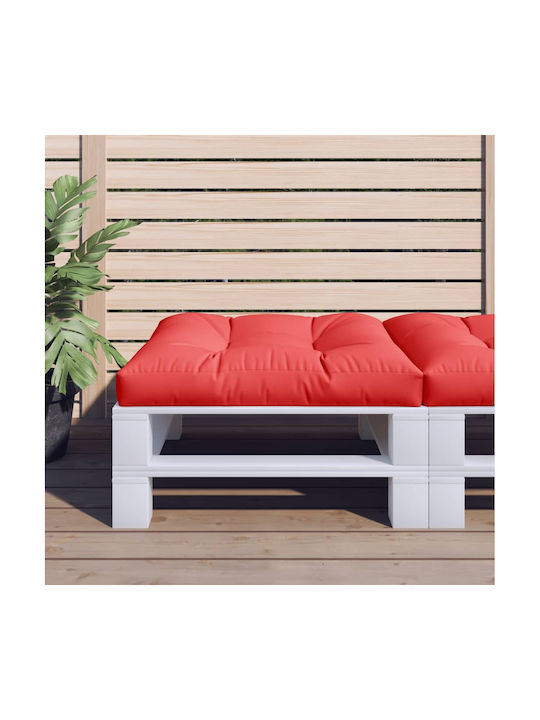 vidaXL Waterproof Sofa Cushion Palette Red 70x70cm