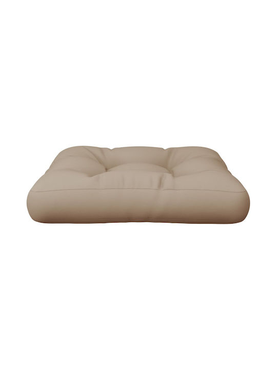 vidaXL Pernă Waterproof Pentru Bancă Perne Pentru Scaune De Grădină Maro 50x50cm