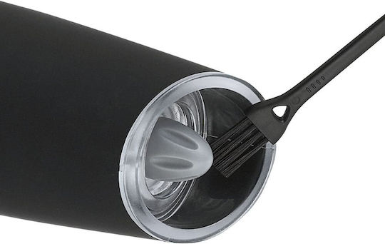 Klausberg Elektrischer Salz- und Pfeffermühle Keramik in Schwarz Farbe