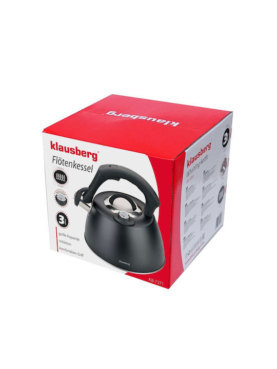 Klausberg Ceainic Inox Gri 3000ml