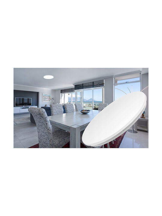 Adviti Deckenleuchte Weiß mit Integrierter LED