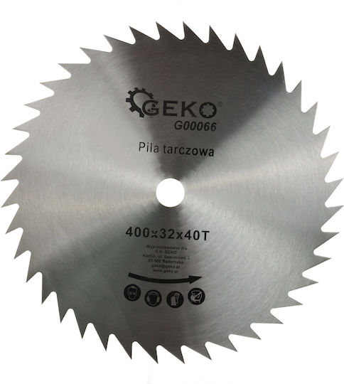 Circular Saw 400x32mm 40-zebs Without Widia