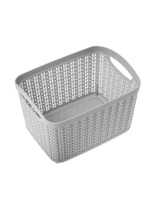 Kadax Aufbewahrungskorb Kunststoff Gray 3.3Es 1Stück