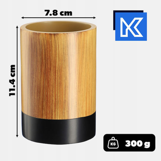 Kadax Cup Holder Wooden Black