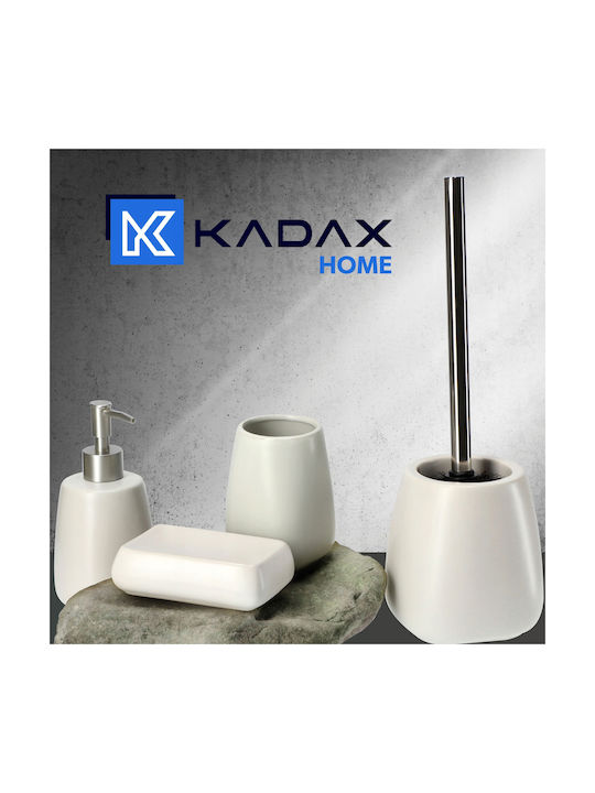 Kadax Cup Holder Ceramic White