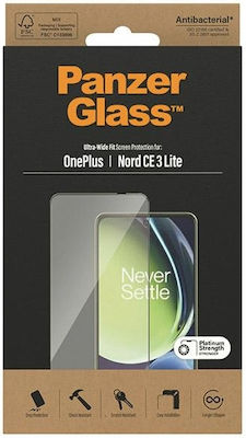 PanzerGlass Ultra-wide Fit Tempered Glass (OnePlus Nord CE 3 Lite)