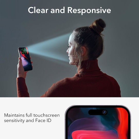 ESR ESR Privacy Vollflächiges Gehärtetes Glas Für iPhone 15 Pro Max