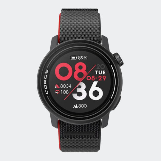 Coros Pace 3 Smartwatch with Heart Rate Monitor (Ink)