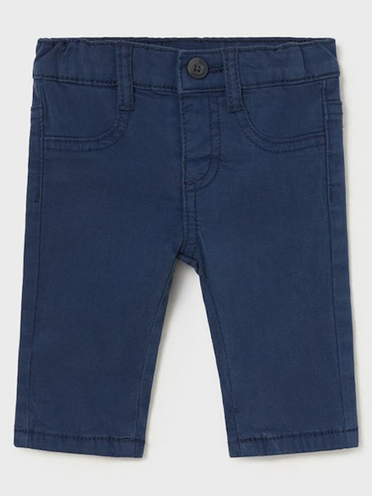 Pantaloni din Material Textil pentru Copii Albastru
