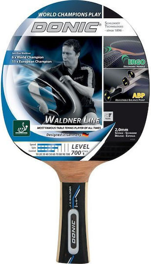 Donic Waldner Level 700 Ρακέτα Ping Pong για Προχωρημένους Παίκτες