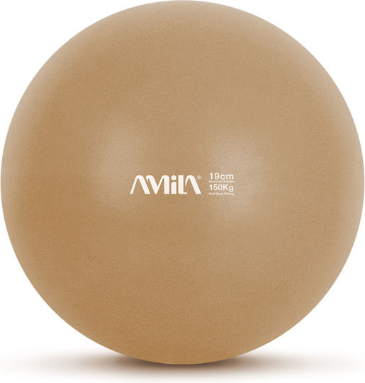 AMILA Mini Ball Pilates 19cm 0.1kg in Gold Color