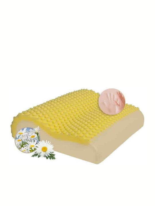Amve Μαξιλάρι Ύπνου Memory Foam Ανατομικό 41x55x12cm