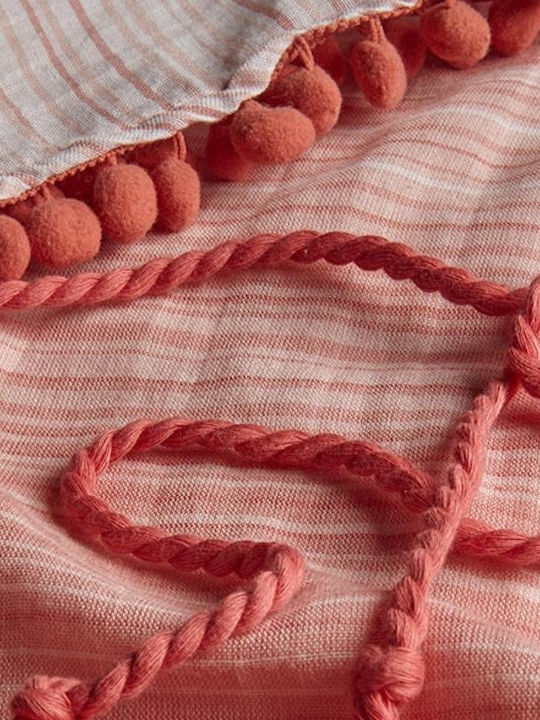 Καφτάνι Charisma Pom-pom S-μ Coral