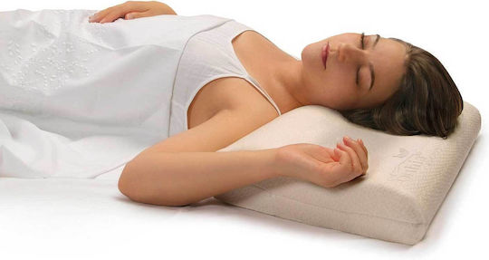 Orthia Comfort Green Bamboo Μαξιλάρι Ύπνου Memory Foam 32x66x10cm