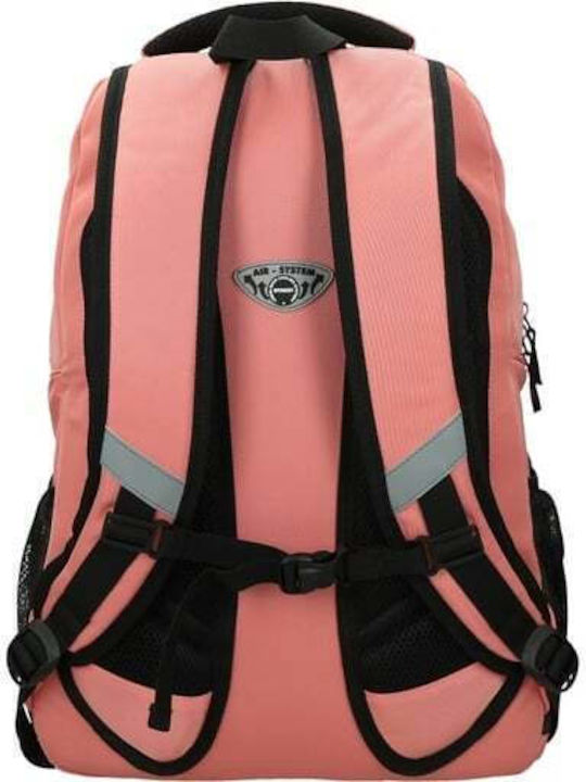 School Bag Street Doubler Peach 31x15x47cm Ergonomic Back Air System