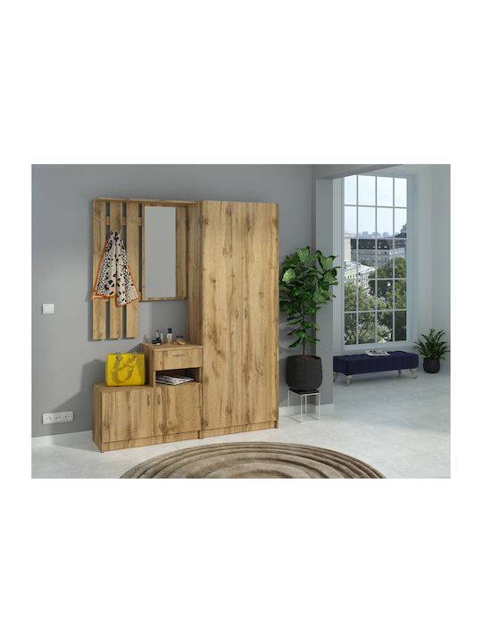 Ivona Eingangsmöbel mit Schrank 70x38x191.6cm