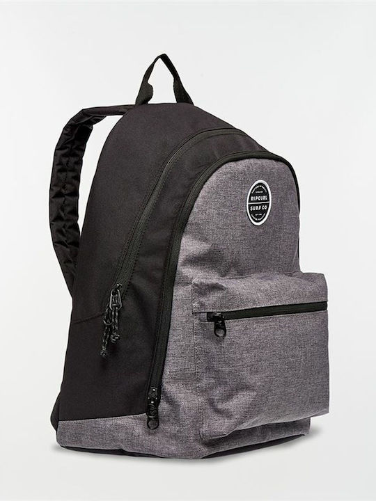 Rip Curl Dome School Bag Backpack Junior High-High School in Gray color