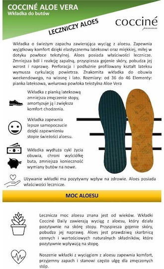 Coccine Ανατομικοί Πάτοι Παπουτσιών 103071/36 2τμχ